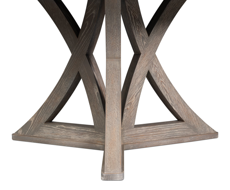 Casual Jupe Dining Table,Moonskin,Lg by Sarreid Ltd - view 11