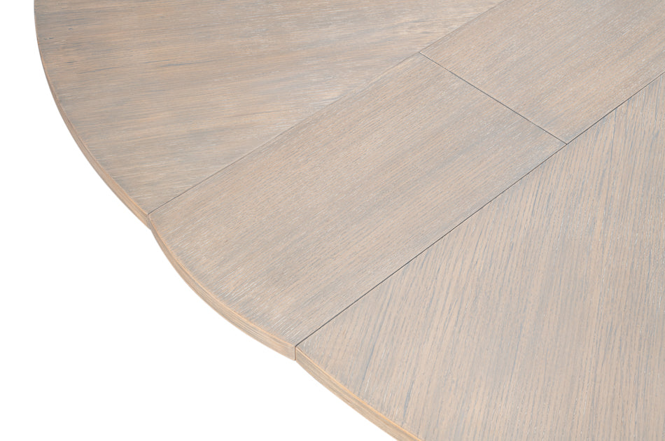 Kelso Jupe Dining Table,Moonskin,M by Sarreid Ltd - view 10