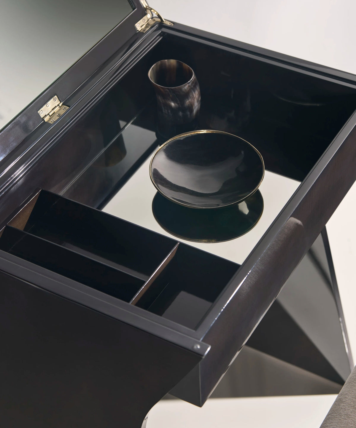 Kismet Vanity Champagne Gold Desk 24" by Caracole - view 5