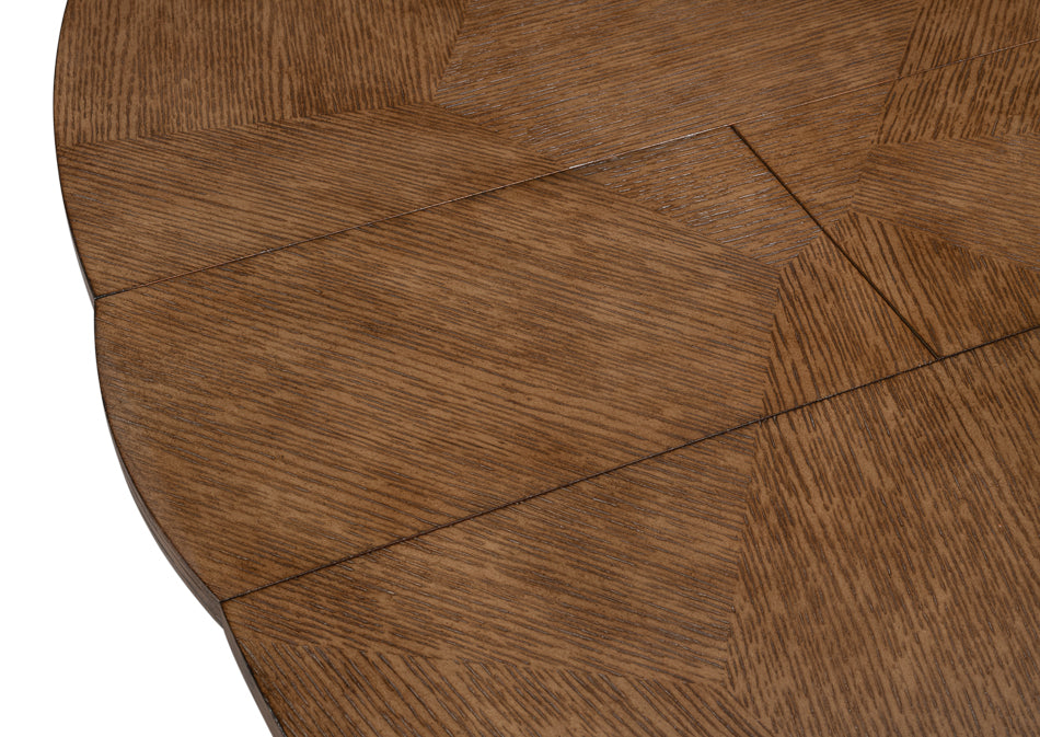 Giselle Jupe Table, Medium, Light Mink by Sarreid Ltd - view 8