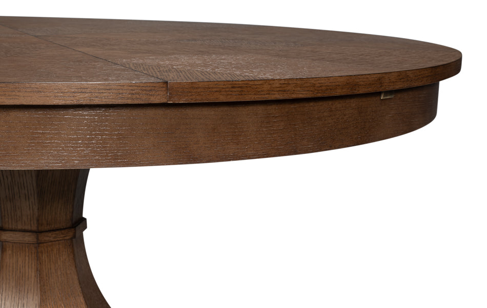 Giselle Jupe Table, Medium, Light Mink by Sarreid Ltd - view 9