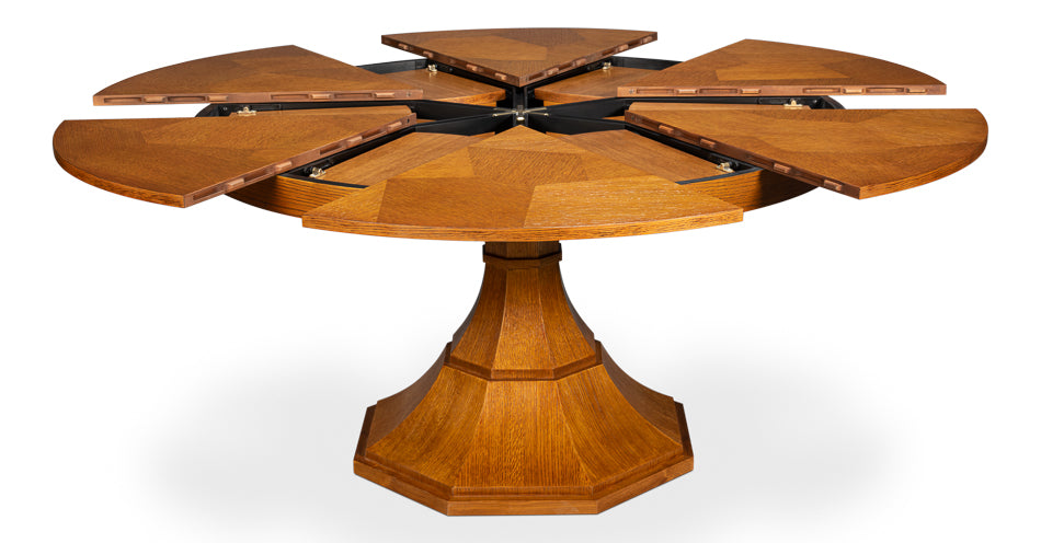 Giselle Jupe Table,Tobacco B,Medium by Sarreid Ltd - view 2