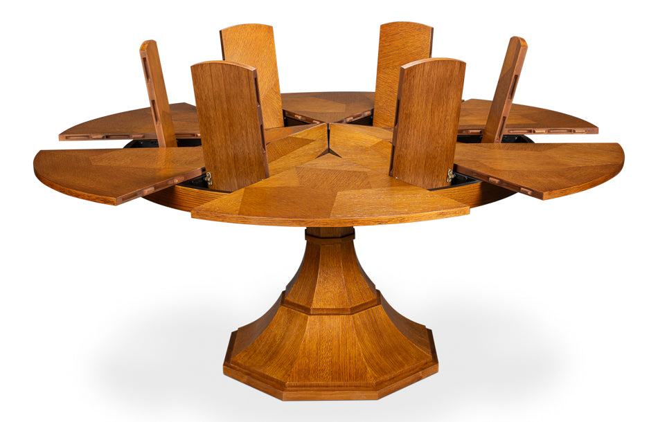 Giselle Jupe Table,Tobacco B,Medium by Sarreid Ltd - view 3