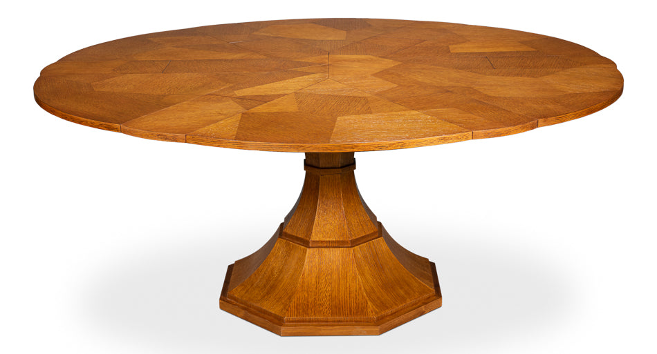 Giselle Jupe Table,Tobacco B,Medium by Sarreid Ltd - view 5