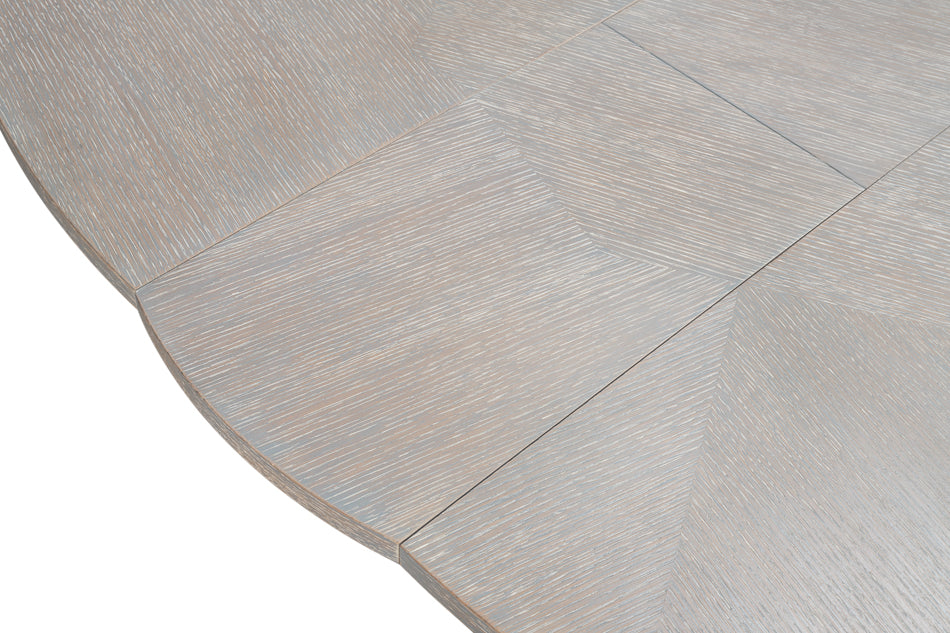 Giselle Jupe Table,Large,Moonskin by Sarreid Ltd - view 10