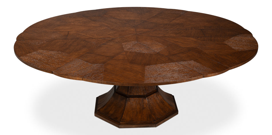 Giselle Jupe Dining Tbl,Lg,Palladio by Sarreid Ltd - view 8