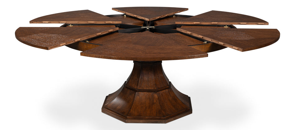 Giselle Jupe Dining Tbl,Lg,Palladio by Sarreid Ltd - view 2