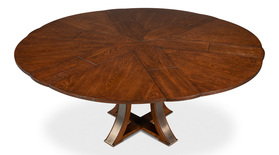 Tower Jupe Dining Table, Med,Palladio by Sarreid Ltd - view 8