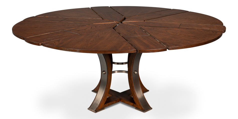 Tower Jupe Dining Table, Med,Palladio by Sarreid Ltd - view 4