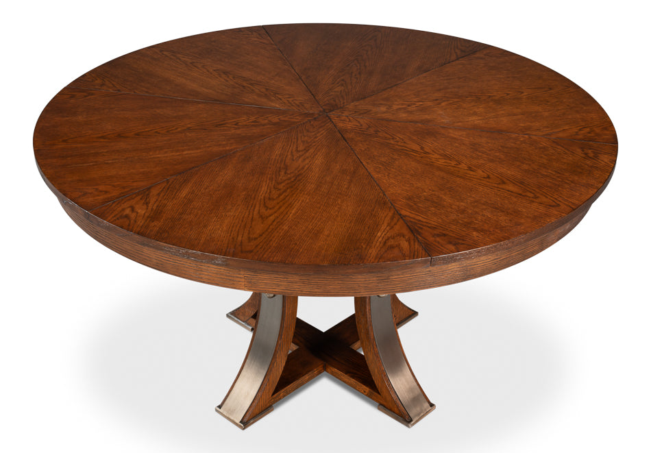 Tower Jupe Dining Table, Med,Palladio by Sarreid Ltd - view 6