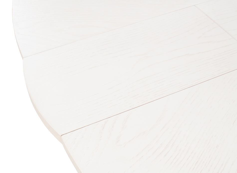 Tower Jupe Dining Table,Med,Working Wht by Sarreid Ltd - view 10