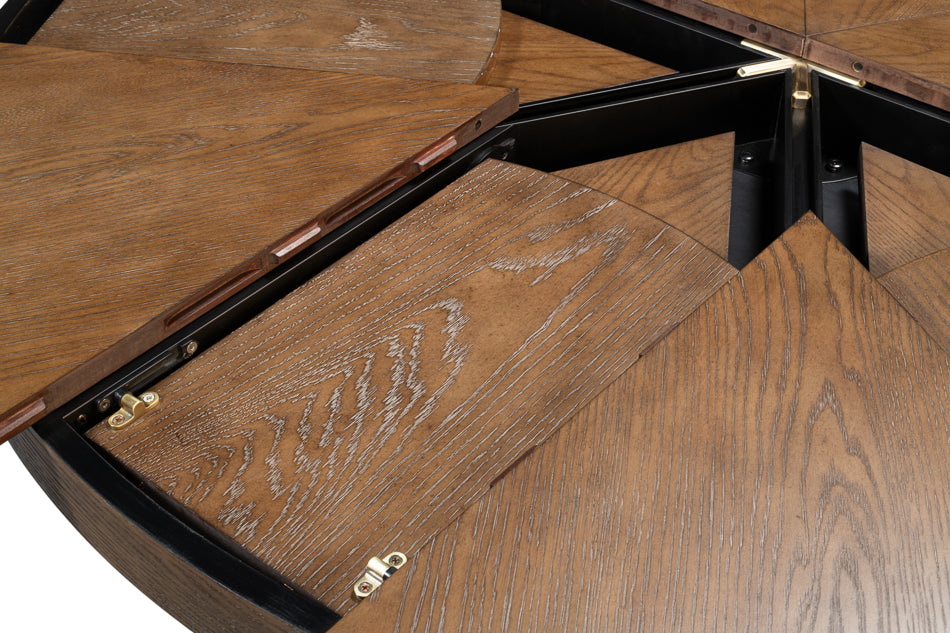 Tower Jupe Dining Table,Lrg,Light Mink by Sarreid Ltd - view 9
