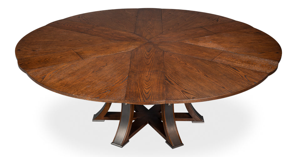 Tower Jupe Dining Table,Lrg,Palladio by Sarreid Ltd - view 8