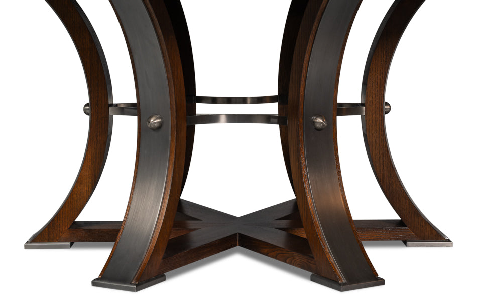 Tower Jupe Dining Table,Lrg,Palladio by Sarreid Ltd - view 11