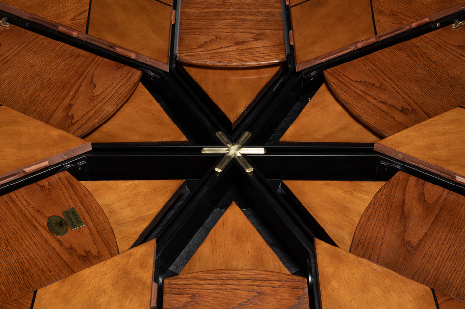 Austin Jupe Dining Table,Large,Walnut by Sarreid Ltd - view 10