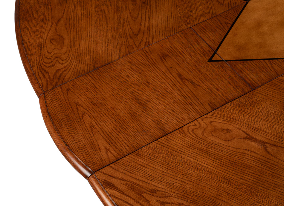 Austin Jupe Dining Table,Large,Walnut by Sarreid Ltd - view 11