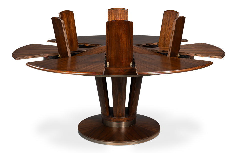 Soho Jupe Dining Table, Large by Sarreid Ltd - view 3