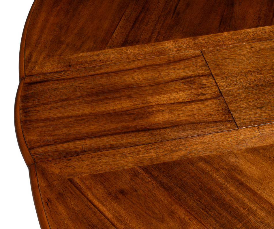 Walnut Jupe Dining Table, Large by Sarreid Ltd - view 11