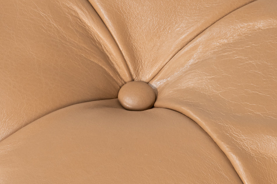 Corbet Cocktail Ottoman, Caramel Brown by Sarreid Ltd - view 12