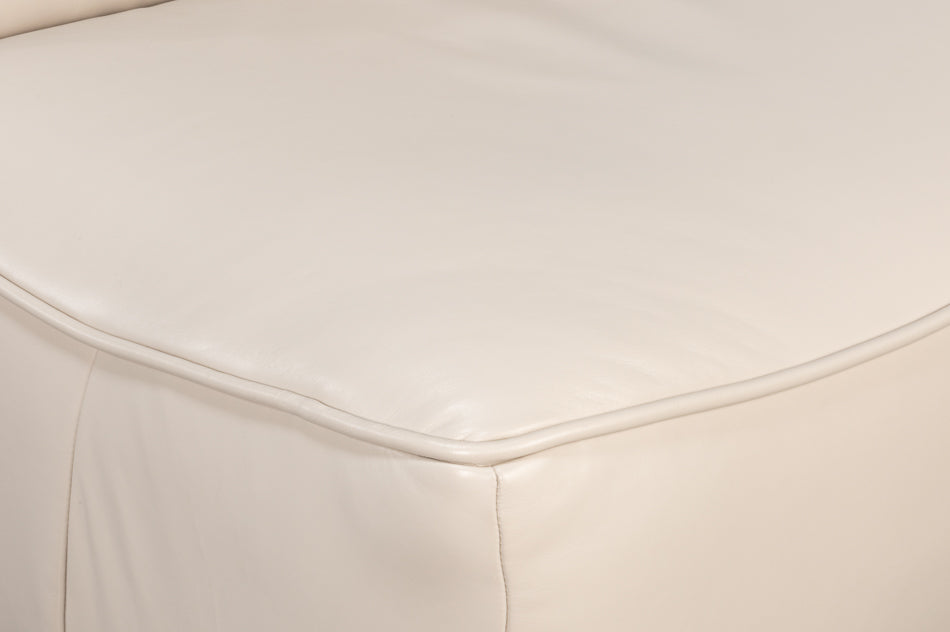 Kennett Swivel Chair,Crystal White Leath by Sarreid Ltd - view 10