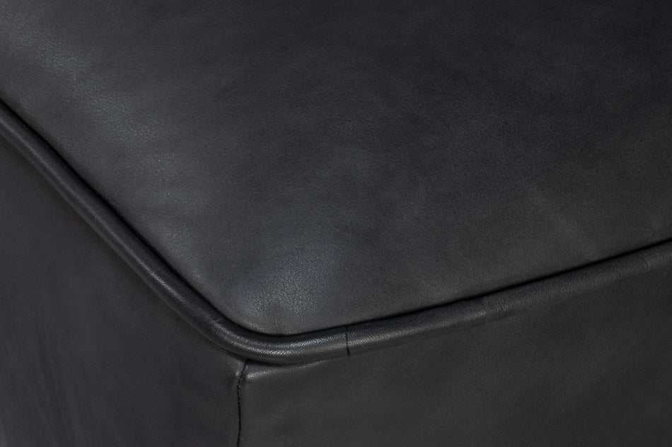 Kennett Swivel Chair,Santoni Black by Sarreid Ltd - view 10