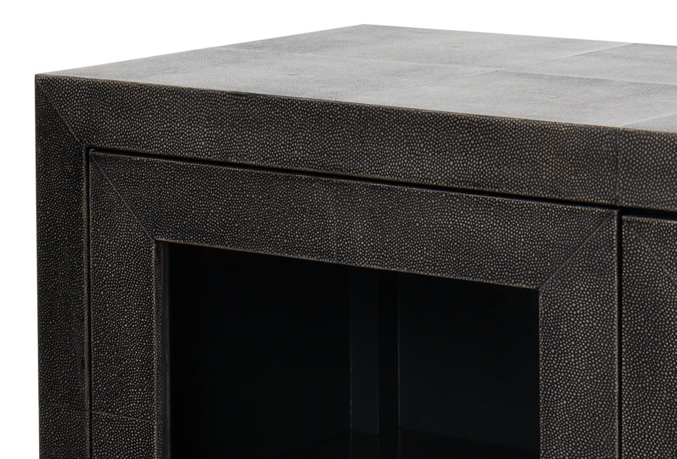 Desmond Sideboard,Shagreen,Antique Grey by Sarreid Ltd - view 6