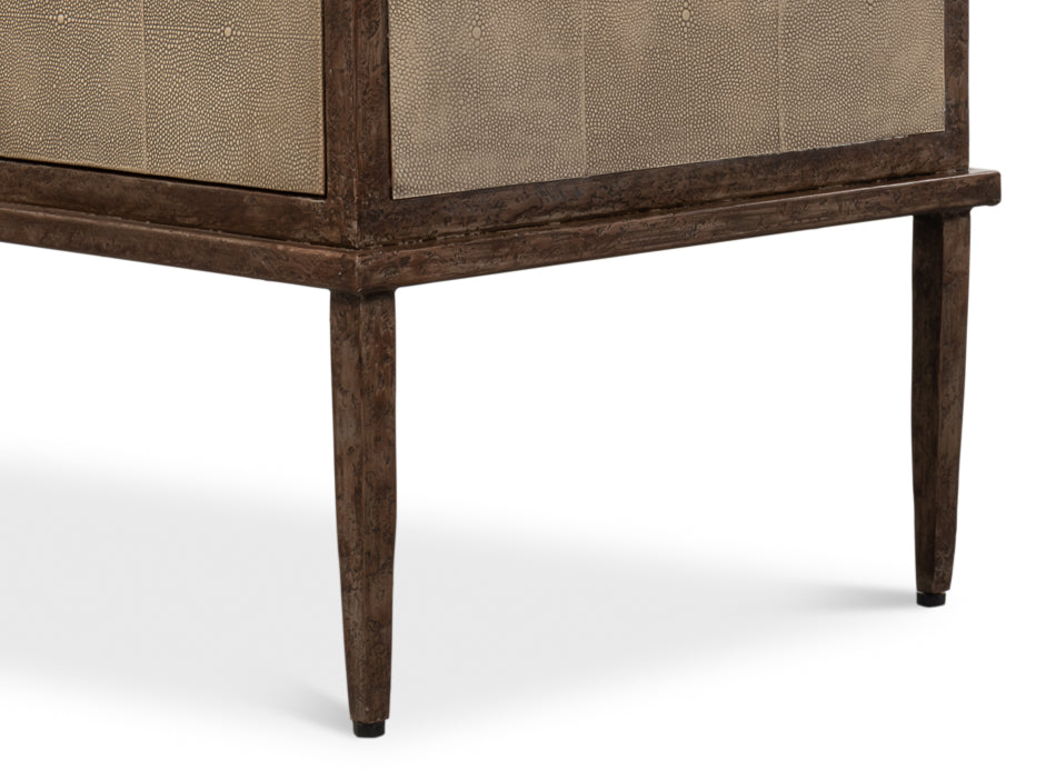 Roland Sideboard,Shagreen,Charcoal Grey by Sarreid Ltd - view 12