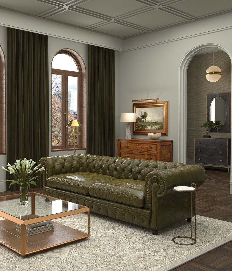 Gilbert Shagreen Cocktail Tbl,Tawnybrown by Sarreid Ltd - view 12