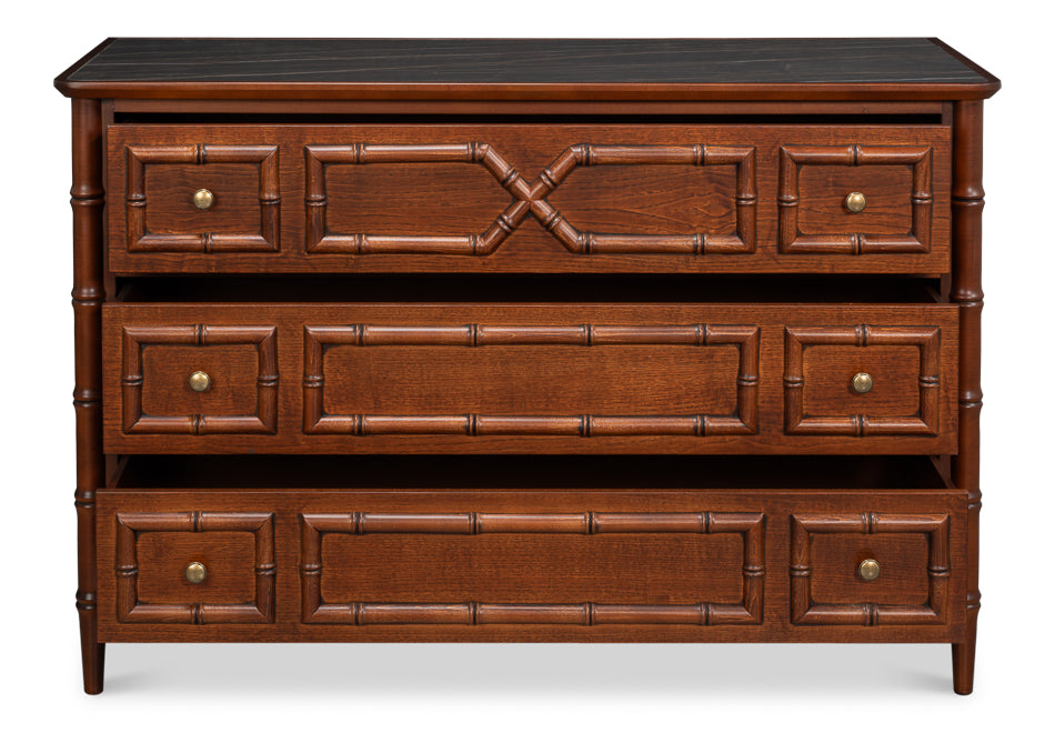 Cayman Commode Chest by Sarreid Ltd - view 3