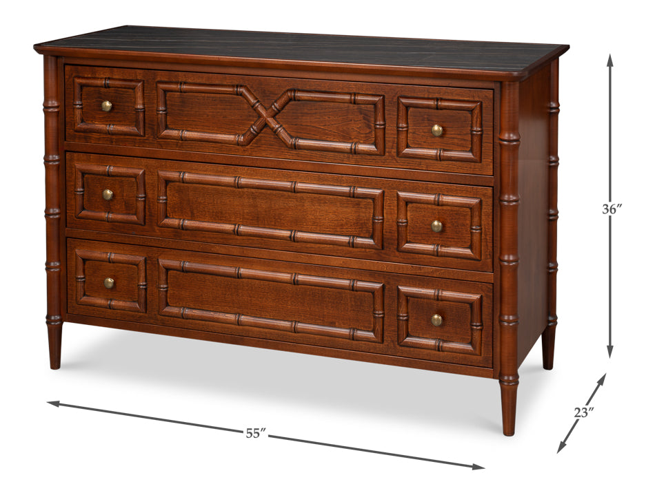 Cayman Commode Chest by Sarreid Ltd - view 7