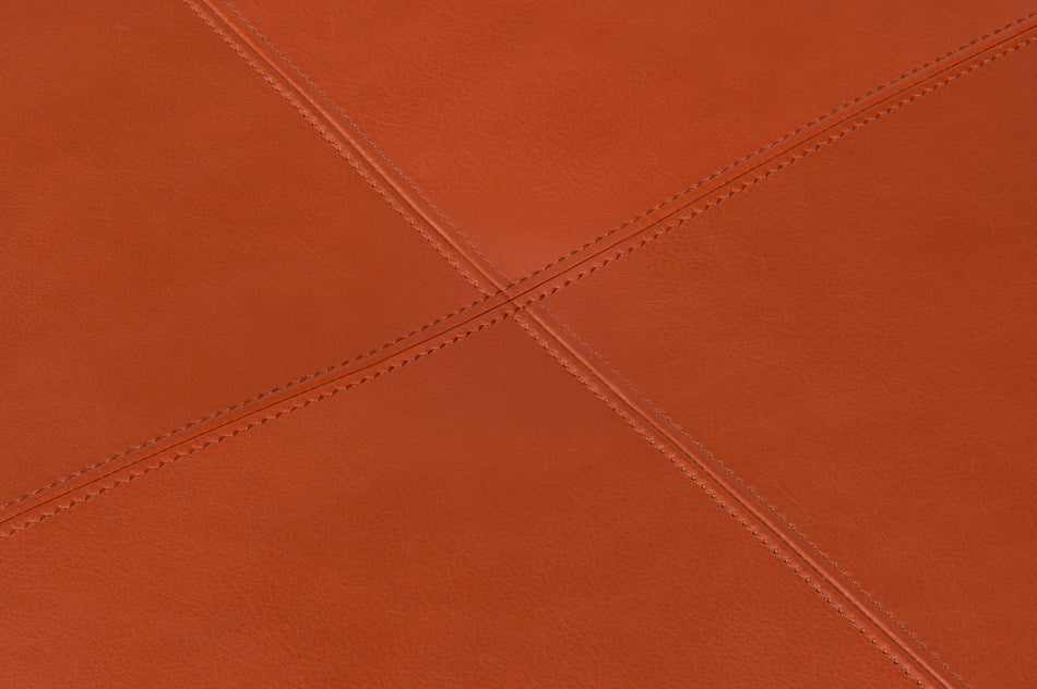 Streetman Cocktail Ottoman, Hermes Brown by Sarreid Ltd - view 11