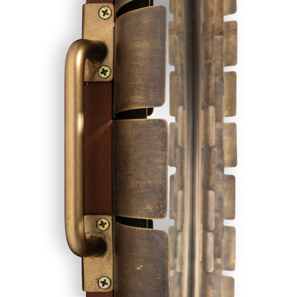 Mistral Wall Mirror by Sarreid Ltd - view 3