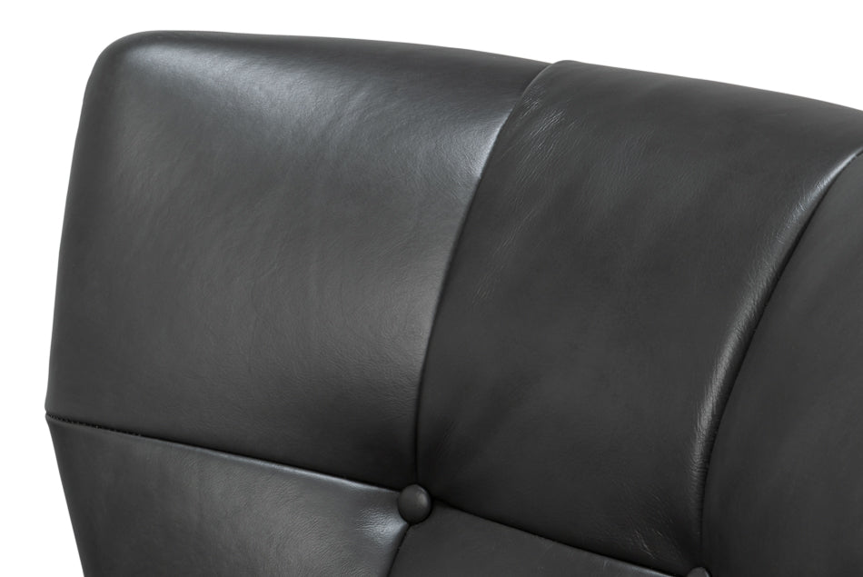 Alastair Chair, Portland Gray by Sarreid Ltd - view 9