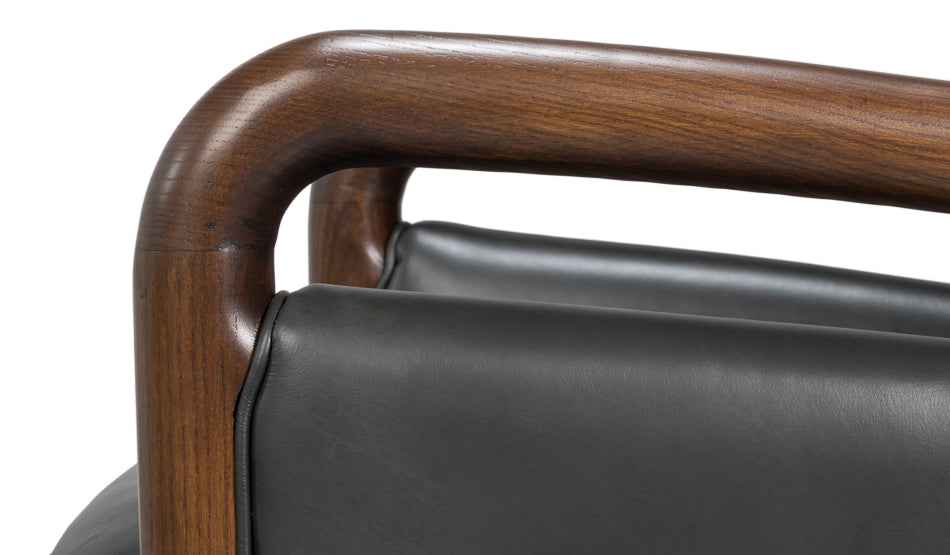 Alastair Chair, Portland Gray by Sarreid Ltd - view 12
