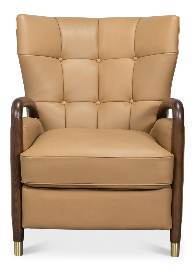 Alastair Chair, Westbury Brown by Sarreid Ltd - view 2