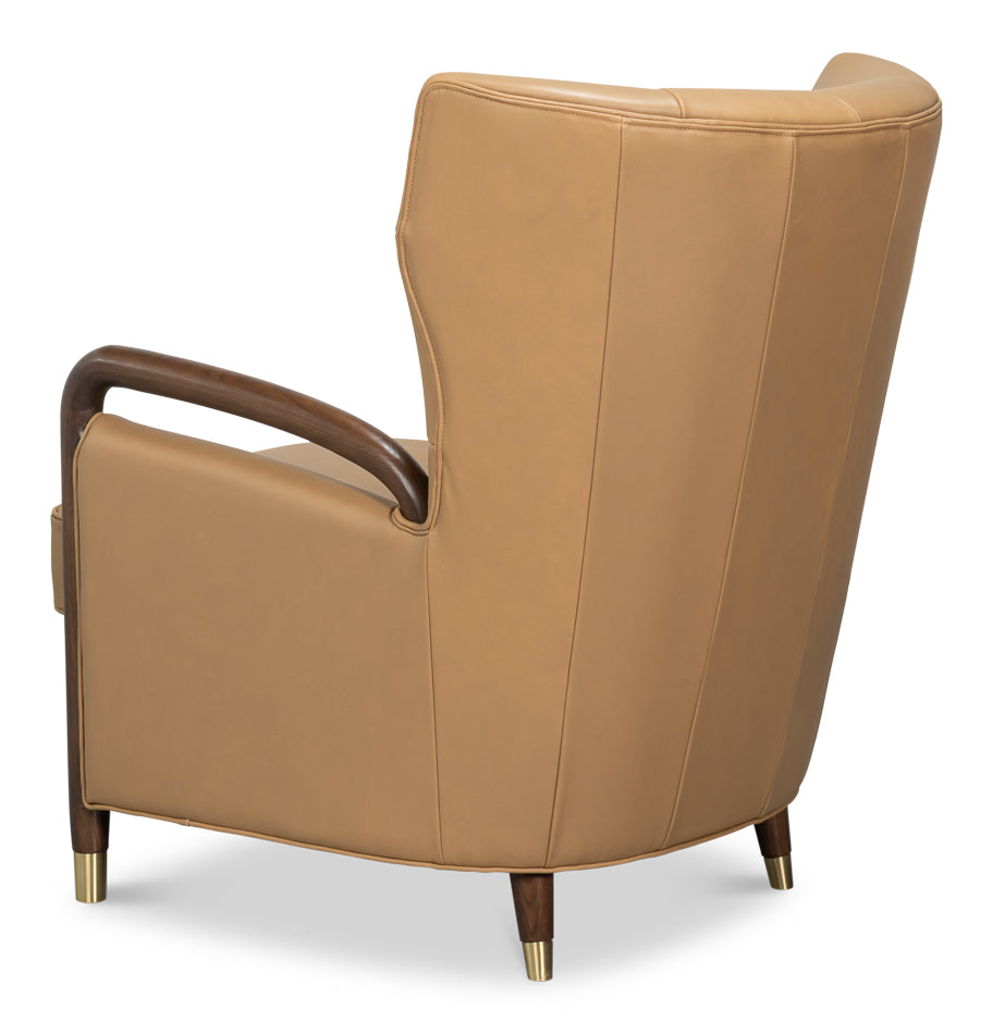 Alastair Chair, Westbury Brown by Sarreid Ltd - view 5