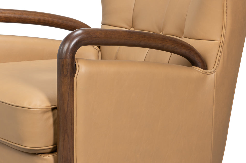 Alastair Chair, Westbury Brown by Sarreid Ltd - view 6