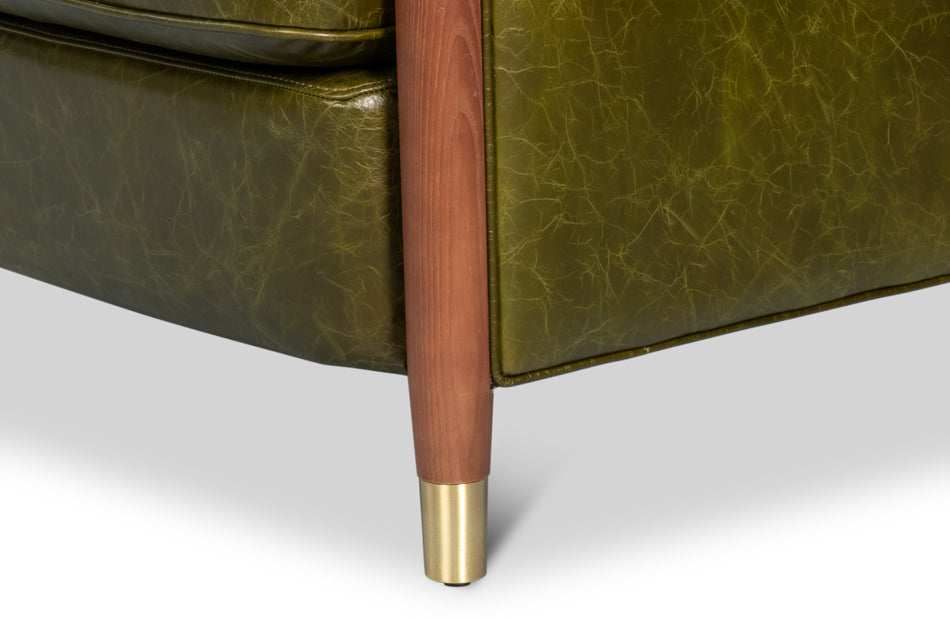 Alastair Chair, Britain Green by Sarreid Ltd - view 10