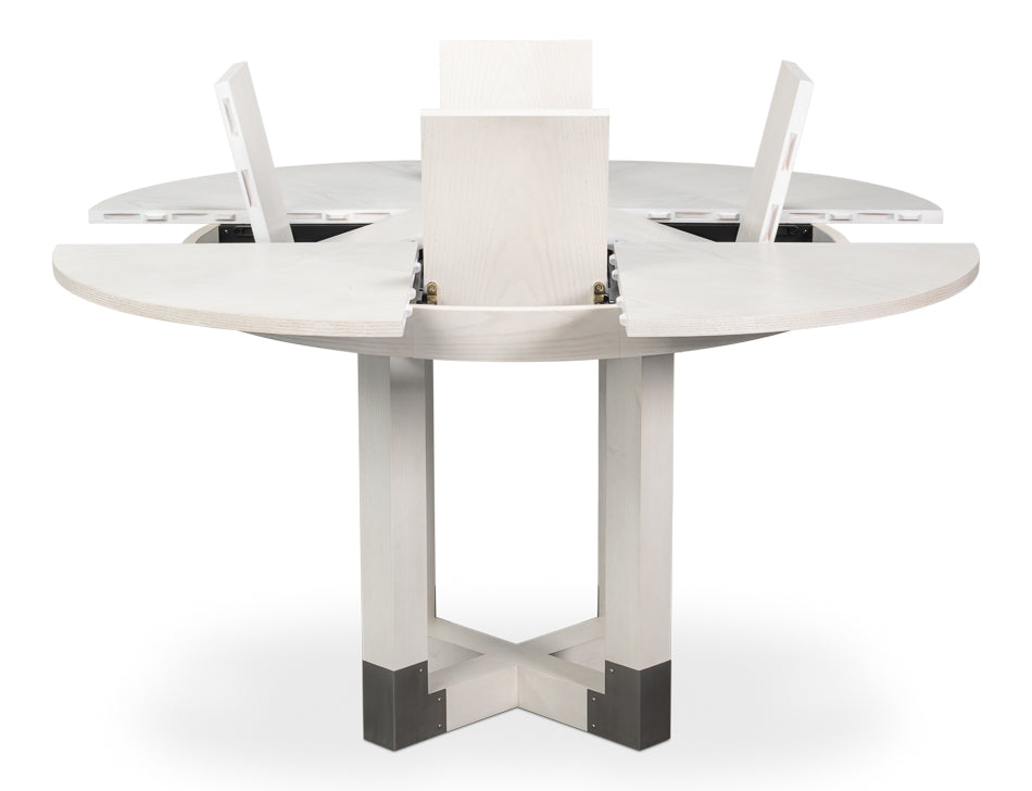 Brooklyn Jupe Table by Sarreid Ltd - view 3