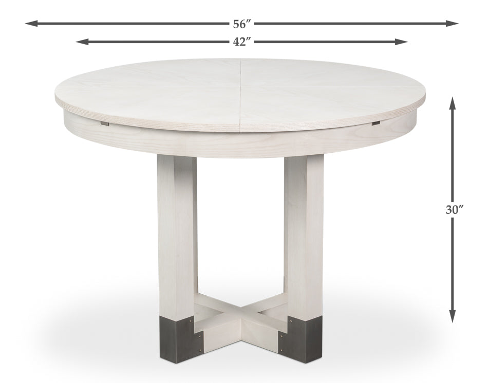 Brooklyn Jupe Table by Sarreid Ltd - view 7