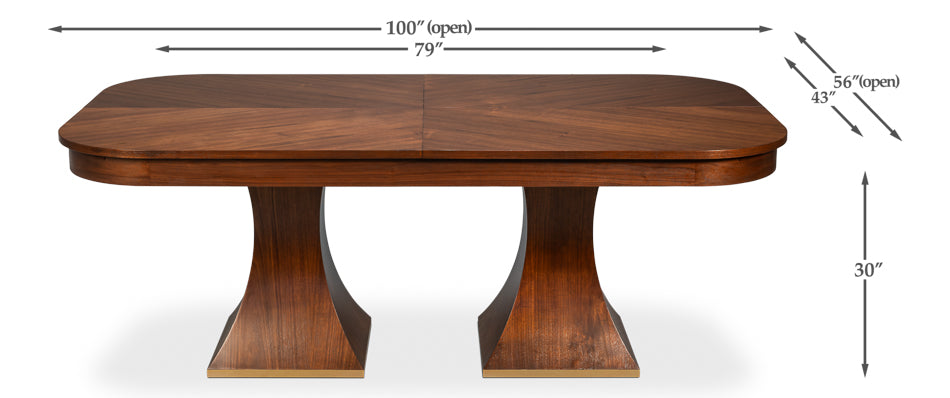 Gramercy Park Jupe Table by Sarreid Ltd - view 7