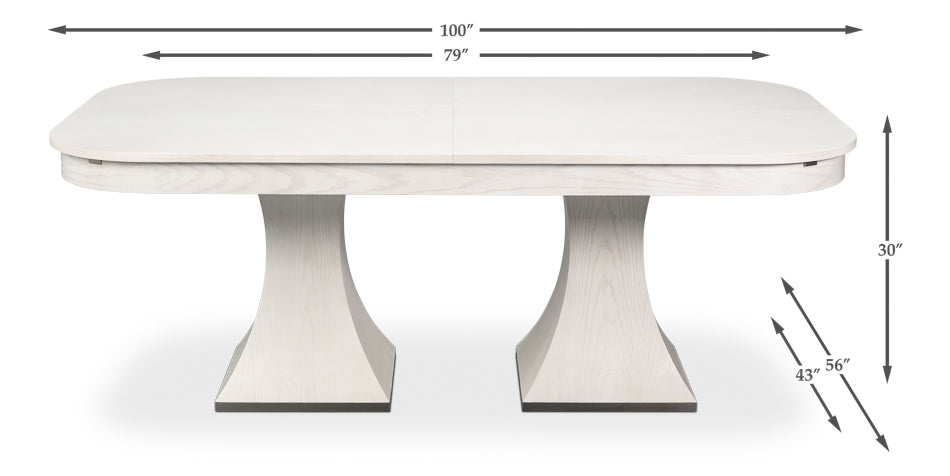 Gramercy Park Jupe Table by Sarreid Ltd - view 7