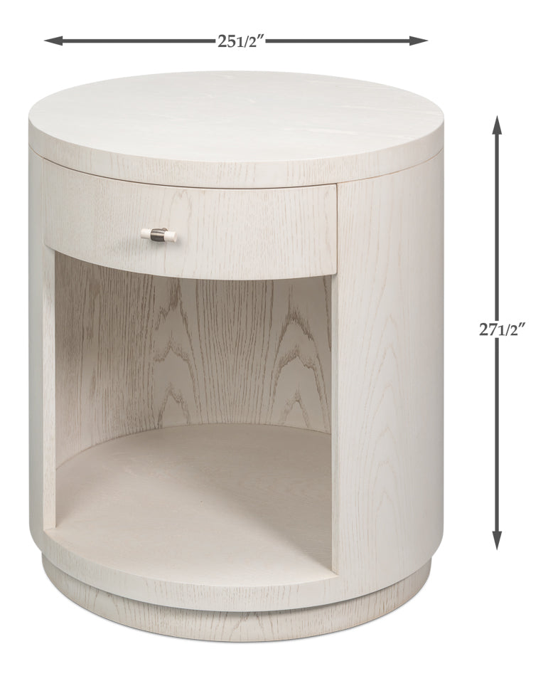 Vero Side Table by Sarreid Ltd - view 7