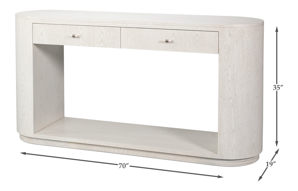 Vero Console Table by Sarreid Ltd - view 7