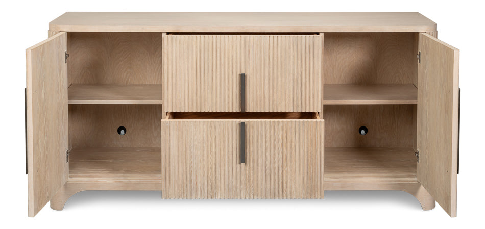 Topsail Credenza by Sarreid Ltd - view 3