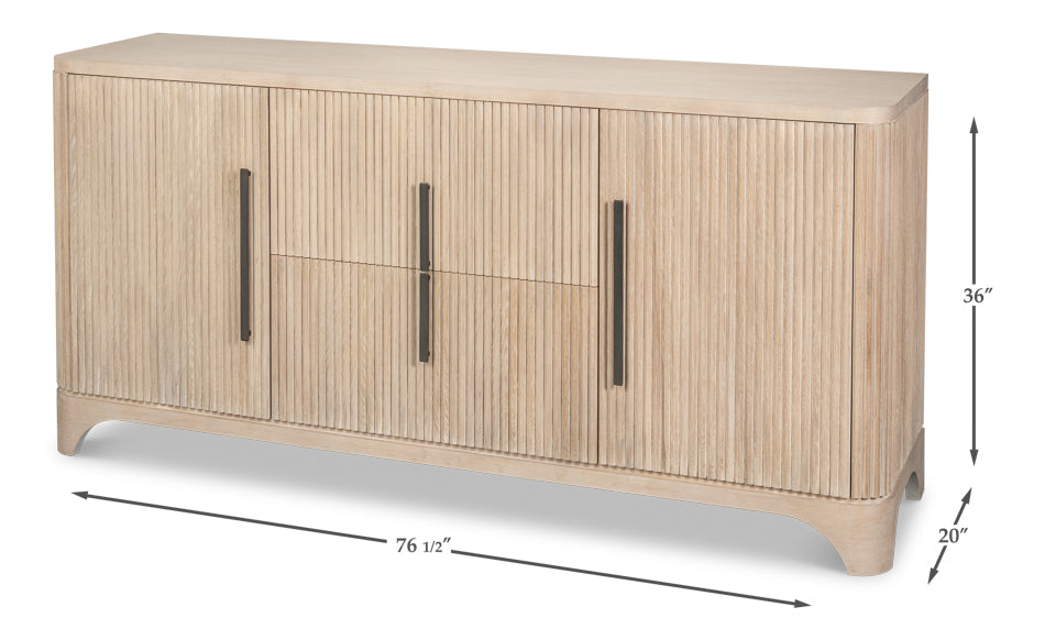 Topsail Credenza by Sarreid Ltd - view 7