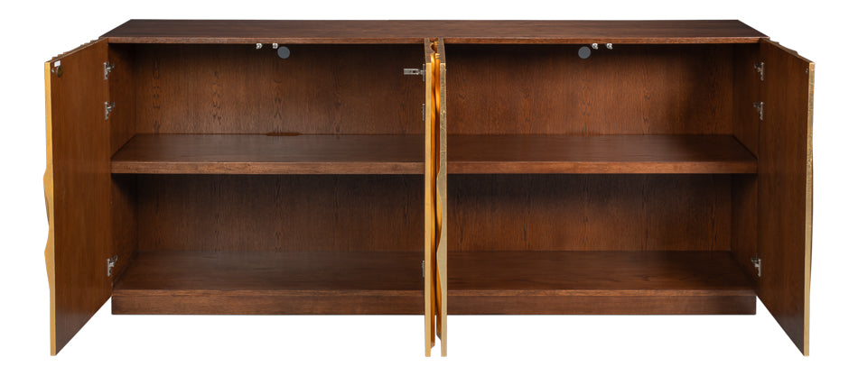 Capriole Credenza by Sarreid Ltd - view 3