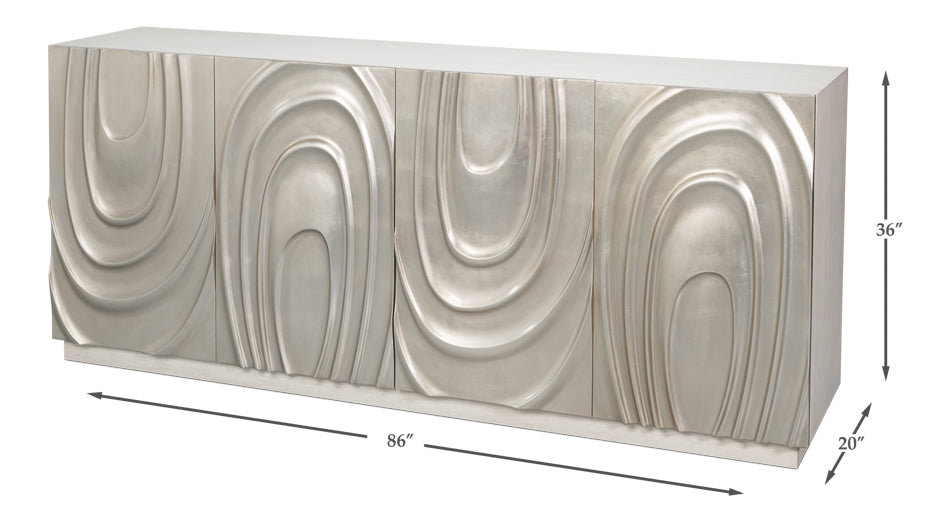 Capriole Credenza by Sarreid Ltd - view 7