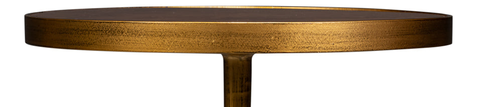 Brightleaf Table Gold Finish by Sarreid Ltd - view 6