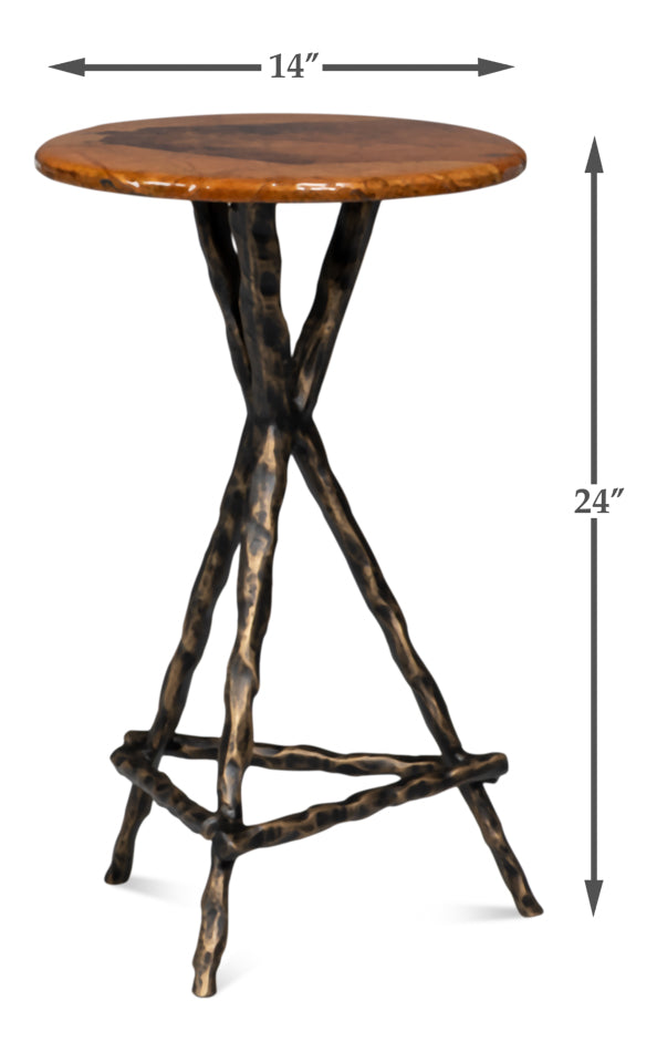 Planter's Table by Sarreid Ltd - view 7